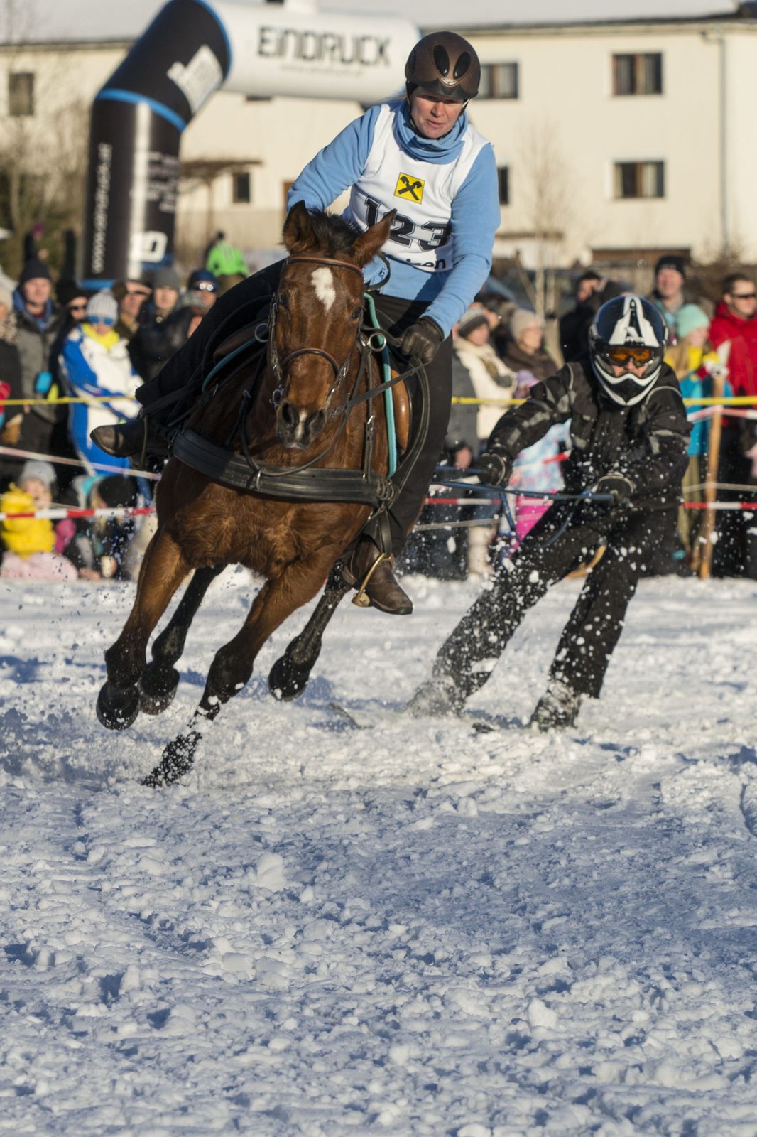 Pferdeschlittenrennen – Foto 1